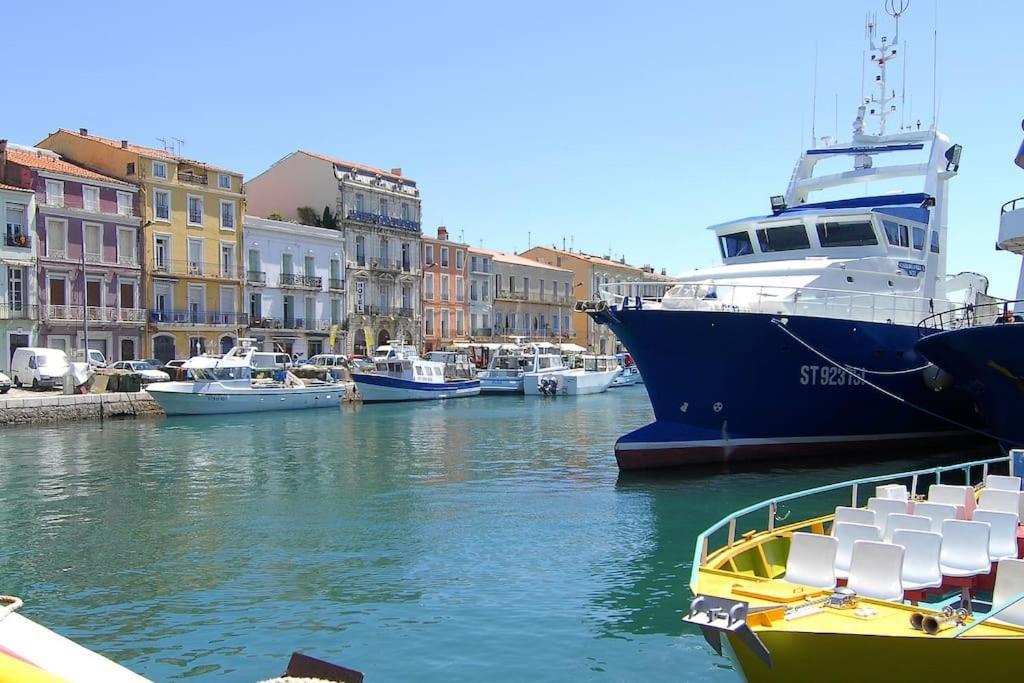 2eme Etage Vue Sur Quai Et Mont Saint Clair Apartment Sete